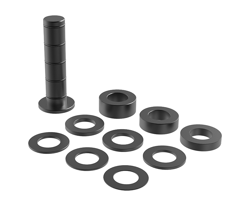 Набор подставок 1、2、2.5、3、4、5、10、20、40、50+L175mm