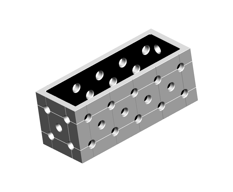 Блок U-образный500x100x100