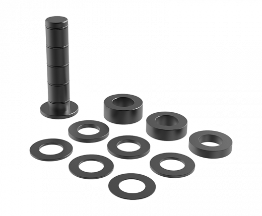 Набор подставок 1、2、2.5、3、4、5、10、20、40、50+L175mm