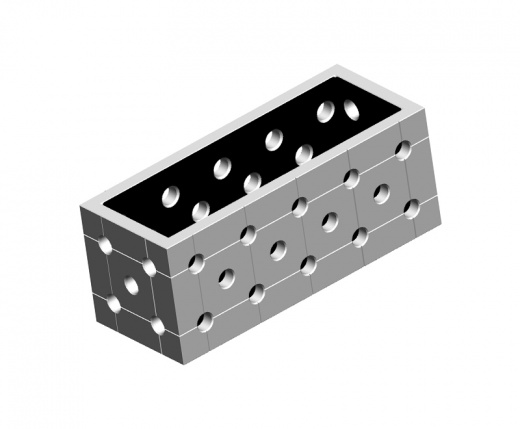 Блок U-образный500x100x100